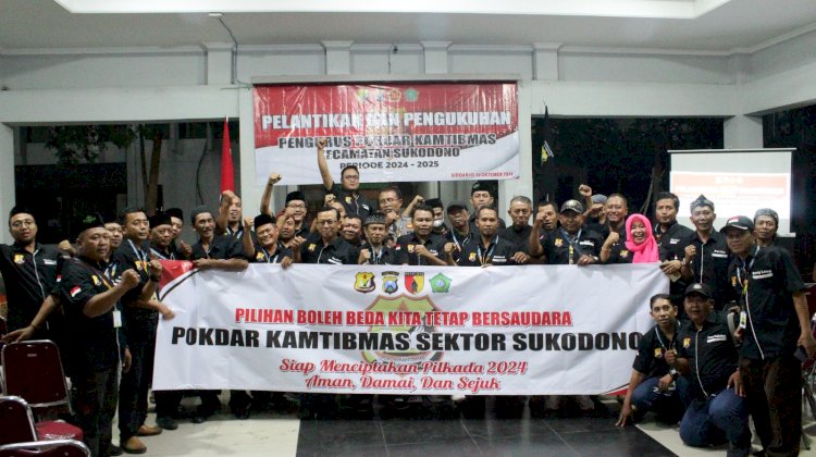 Peran Pokdar Kamtibmas Dukung Suksesnya Pilkada Kondusif